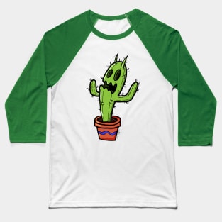 Gargoyle Cactus Baseball T-Shirt